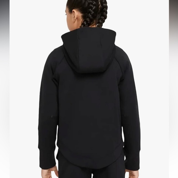 🍎NWOT Nike Girls Tech Fleece Windrunner Zip hoodie - Picture 2 of 4